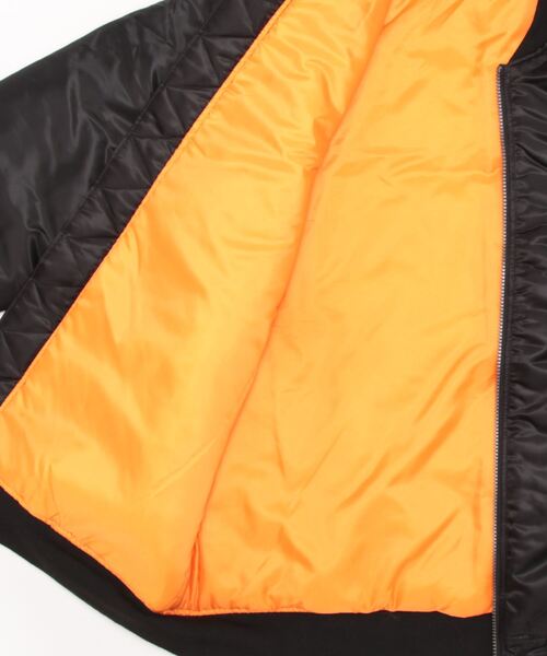 Right-on(ライトオン)の「フード付きMA-1(MA-1・メンズ・オリーブ/ブラック・M/L/XL)」の5枚目の写真