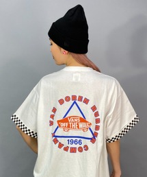 【ムラサキスポーツ別注】VANS/バンズ   ビッグシルエット/オーバーサイズ/バックプリントTシャツ  123R3010523
