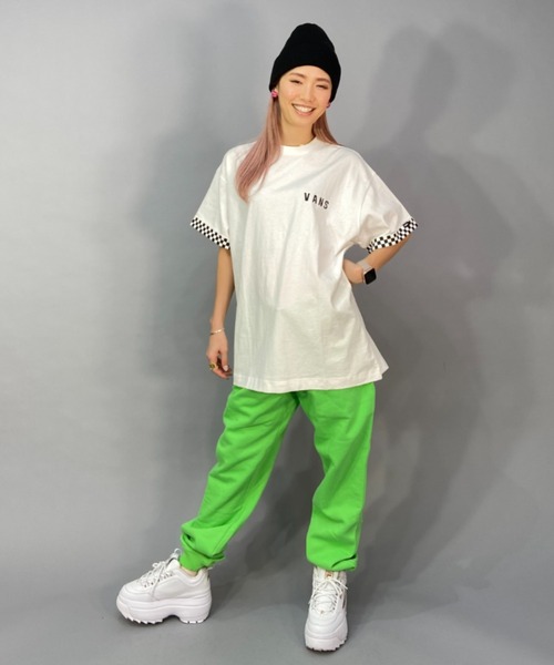 VANS（バンズ）の「【ムラサキスポーツ別注】VANS/バンズ   ビッグシルエット/オーバーサイズ/バックプリントTシャツ  123R3010523（Tシャツ/カットソー・レディース・ホワイト/グレー/ブラック・S/M）」の5枚目の写真