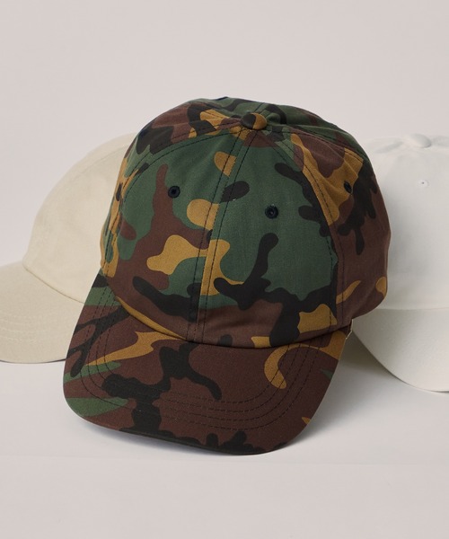 FLEXFIT(フレックスフィット)の「【FLEXFIT】ジャパンスペック コットンツイル クラシックベースボールキャップ FL6245CM(キャップ・メンズ・ブラック/カーキ/ヘザーグレー/カモフラージュ/ベージュ/ネイビー/マルーン/ホワイト・FREE)」の8枚目の写真