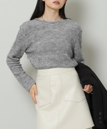 3.3 Field Trip／シンプルニットプルオーバー 2181897