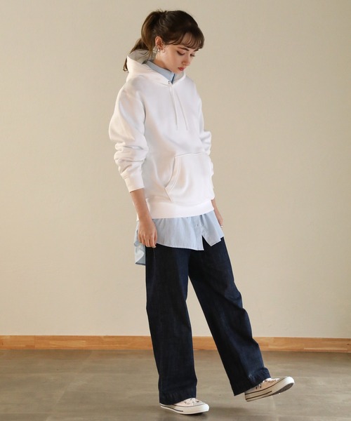 ストライプシャツチュニック（シャツ/ブラウス）｜aity（アイティ）