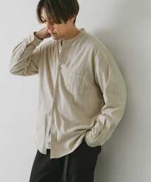URBAN RESEARCH DOORS | ネルバンドカラーシャツ(シャツ/ブラウス)