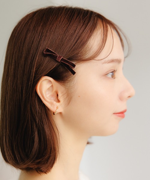 ヘアピン 2pcs SET】クッション ドット ヘアピン（ヘアピン）｜4INT