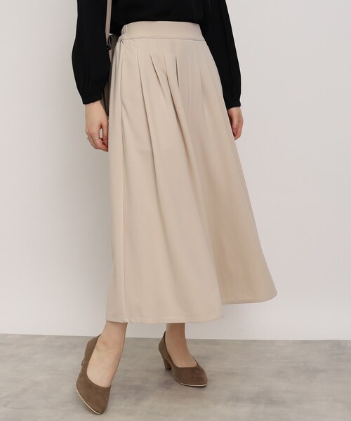 DRESKIP（ドレスキップ）の「◆【楽してきれい見えが叶うアイテム！】カルゼタックスカ－チョ（その他パンツ・レディース・ブラック/ライトブルー/ナチュラル/イエロー・02/03/04）」の20枚目の写真