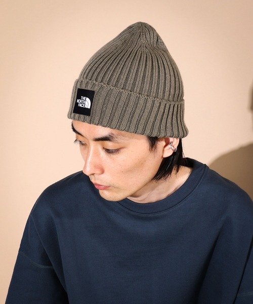 THE NORTH FACE（ザノースフェイス）の「THE NORTH FACE Cappucho Lid NN42035（ニットキャップ/ビーニー・メンズ・グリーン系その他/ネイビー/ブラック/オリーブ/グレー/ライトブラウン・FREE）」の4枚目の写真