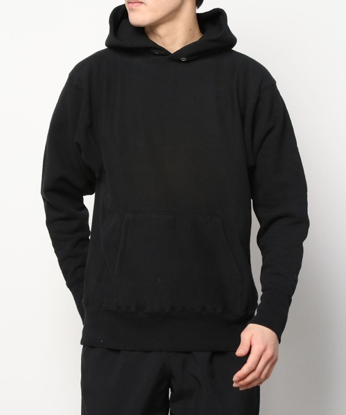 ATON（エイトン）の「ATON (エイトン) GARMENT DYE URAKE | HOODIE（パーカー・メンズ・ホワイト/ブラック・4/6/2）」の4枚目の写真