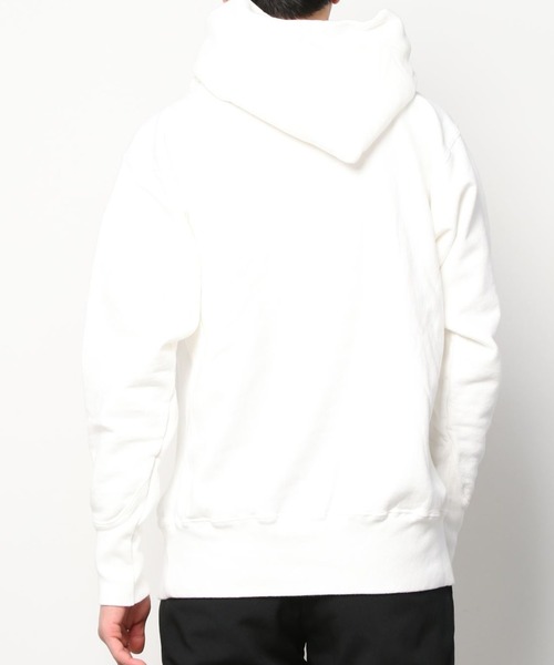 ATON（エイトン）の「ATON (エイトン) GARMENT DYE URAKE | HOODIE（パーカー・メンズ・ホワイト/ブラック・4/6/2）」の9枚目の写真