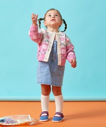 moimoln（モイモルン）の「ラビットバルーンデニムオーバーオールスカート（サロペット/オーバーオール・キッズ）」