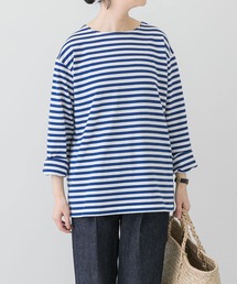 かぐれ | ボーダーロングカットソー(Tシャツ/カットソー)