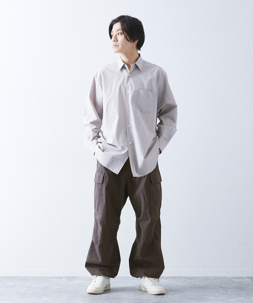 417 EDIFICE(フォーワンセブンエディフィス)の「リップストップM-51 カーゴパンツ(カーゴパンツ・メンズ・グリーン/ホワイト/ブラック/ブルー系その他・MEDIUM/LARGE)」の5枚目の写真