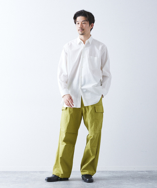 417 EDIFICE(フォーワンセブンエディフィス)の「リップストップM-51 カーゴパンツ(カーゴパンツ・メンズ・グリーン/ホワイト/ブラック/ブルー系その他・MEDIUM/LARGE)」の14枚目の写真