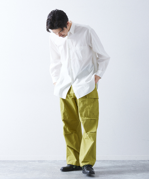 417 EDIFICE(フォーワンセブンエディフィス)の「リップストップM-51 カーゴパンツ(カーゴパンツ・メンズ・グリーン/ホワイト/ブラック/ブルー系その他・MEDIUM/LARGE)」の15枚目の写真