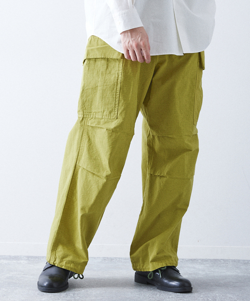 417 EDIFICE(フォーワンセブンエディフィス)の「リップストップM-51 カーゴパンツ(カーゴパンツ・メンズ・グリーン/ホワイト/ブラック/ブルー系その他・MEDIUM/LARGE)」の18枚目の写真