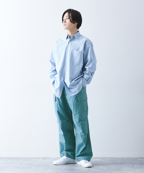 417 EDIFICE(フォーワンセブンエディフィス)の「リップストップM-51 カーゴパンツ(カーゴパンツ・メンズ・グリーン/ホワイト/ブラック/ブルー系その他・MEDIUM/LARGE)」の20枚目の写真