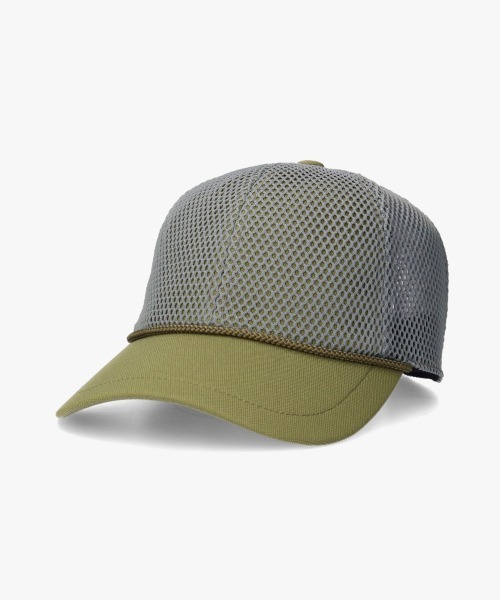 OVERRIDE（オーバーライド）の「OVERRIDE  HEXAGON MESH CAP SG（キャップ・レディース・ブルー/オリーブ/ネイビー・57~59cm）」の12枚目の写真