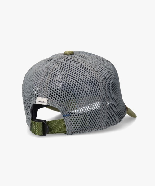 OVERRIDE（オーバーライド）の「OVERRIDE  HEXAGON MESH CAP SG（キャップ・レディース・ブルー/オリーブ/ネイビー・57~59cm）」の13枚目の写真
