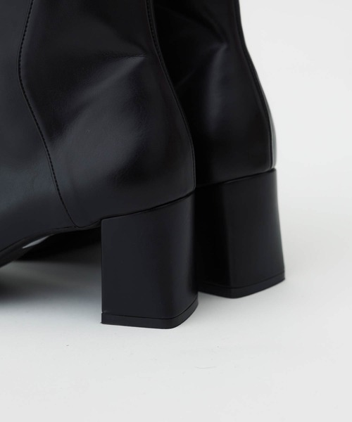 UNITED TOKYO（ユナイテッドトウキョウ）の「ショートブーツ（ブーツ・レディース・ブラック・1）」の9枚目の写真