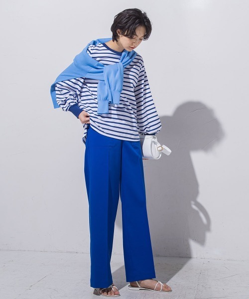 MAYSON GREY(メイソングレイ)の「【BIOGRACE】フーディジップニット(ニット/セーター・レディース・イエロー/ピンク/グリーン/ライトブルー・S/M)」の14枚目の写真