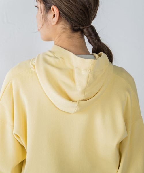 MAYSON GREY(メイソングレイ)の「【BIOGRACE】フーディジップニット(ニット/セーター・レディース・イエロー/ピンク/グリーン/ライトブルー・S/M)」の10枚目の写真