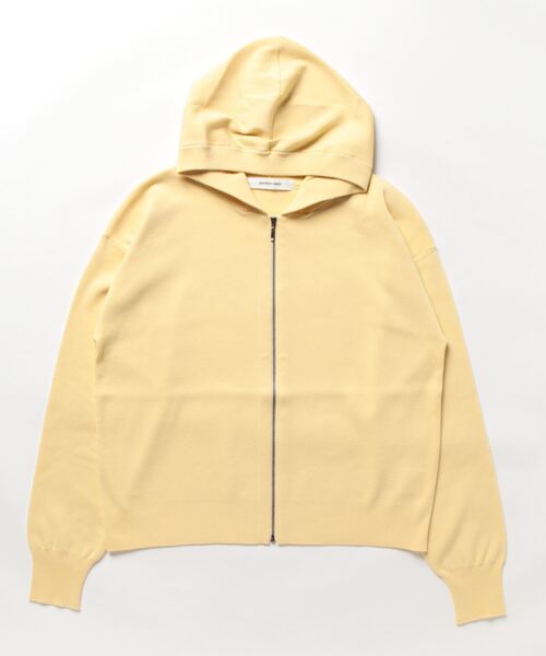 MAYSON GREY(メイソングレイ)の「【BIOGRACE】フーディジップニット(ニット/セーター・レディース・イエロー/ピンク/グリーン/ライトブルー・S/M)」の21枚目の写真