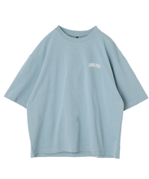 coca（coca）（コカ）の「メンズバッグカレッジプリントTシャツ（Tシャツ/カットソー・メンズ・ライトブルー/ホワイト・M/L/XL）」の10枚目の写真