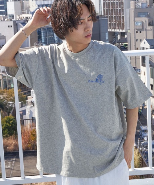PBLIM(ページボーイリム)の「PAGEBOYLIM/バタフライフラワーT(Tシャツ/カットソー・レディース・ブラック/グレー/オフホワイト・MEDIUM/LARGE)」の11枚目の写真