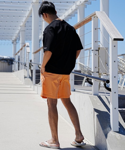 Reebok(リーボック)の「【ムラサキスポーツ限定】Reebok/リーボック ラッシュガード/水陸両用/セットアップ対応 Tシャツ ビックシルエット/無地ワンポイント 423911(ラッシュガード・メンズ・ベージュ/グリーン/ブラック/カーキ/ブラウン・M/L/XL)」の7枚目の写真