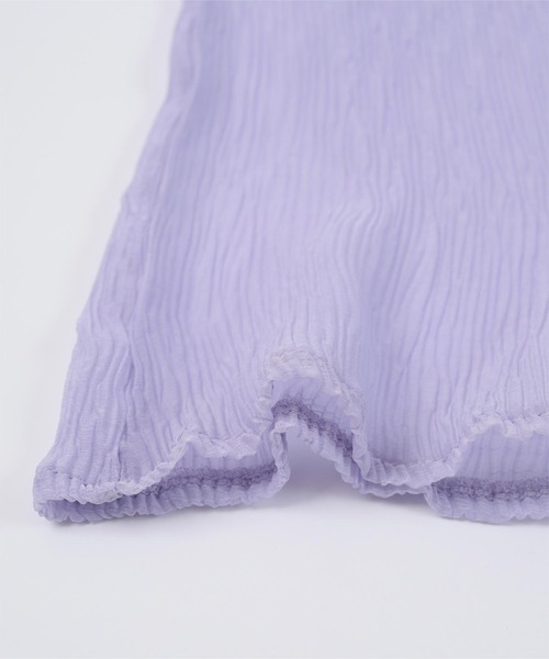 ｼｱｰﾌﾟﾘｰﾂ袖ﾄﾞﾛｽﾄﾌﾞﾗｳｽ