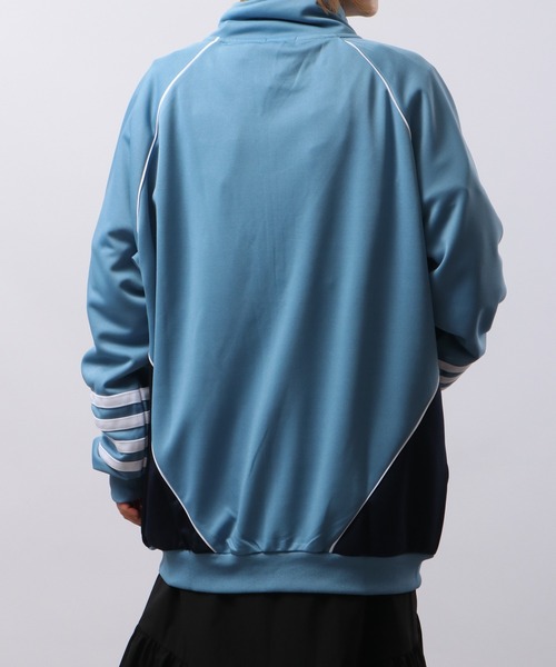 FUNALIVE（ファンアライブ）の「切り替えトラックジャケット（ブルゾン・メンズ・ブラック/ネイビー/サックスブルー・L/M）」の20枚目の写真