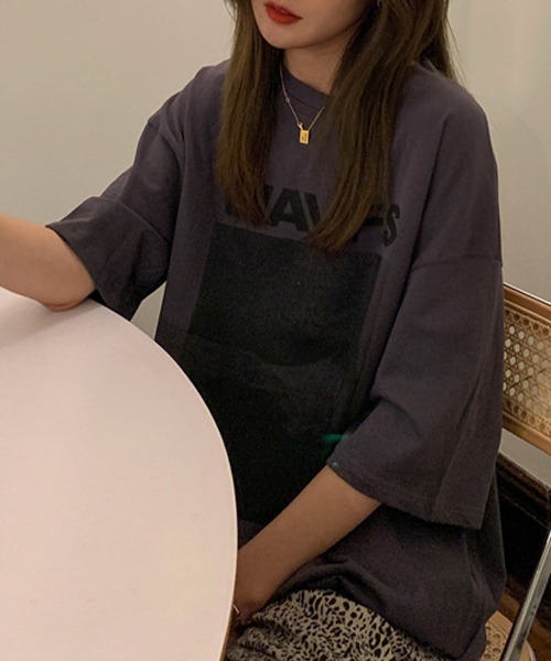 セール】ユニセックス オーバーサイズフォトプリントTシャツ culw407