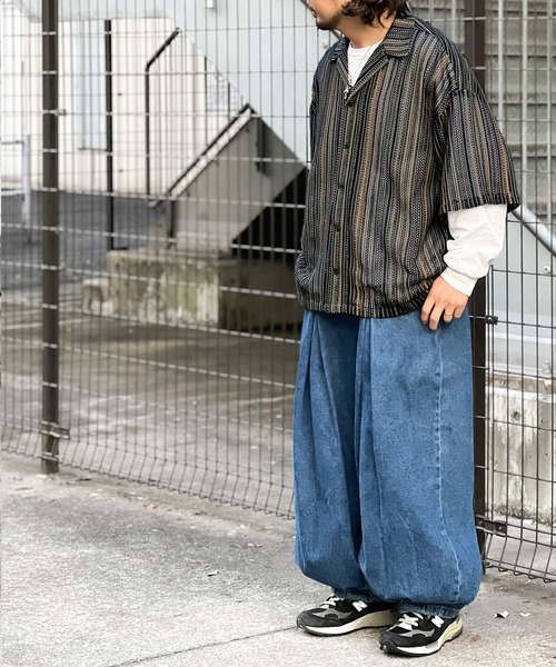 Java（ジャバ）の「《JaVa ジャバコラボ》大人の上級見え。レース開襟シャツ（シャツ/ブラウス・メンズ・ブラウン/ブラック/グリーン/グレー/レッド・X-LARGE/SMALL/MEDIUM/LARGE）」の16枚目の写真