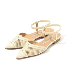 【美品】PELLICO　ペリーコ メッシュフラットパンプス ベージュ　22.5 専用✨PELLICO ペリーコ パイピングフラットパンプス PELLICO