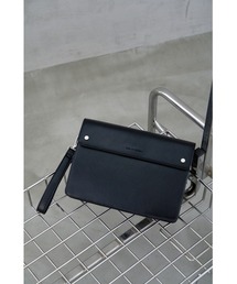 FAUX LEATHER CLUTCH BAG/フェイクレザークラッチバッグ