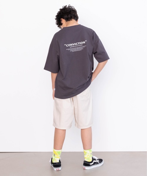 GLOBAL WORK(グローバルワーク)の「USAグラフィックT半袖/AND YUA ANY/162771(Tシャツ/カットソー・キッズ・ライトグレー/ベージュ/ホワイト/ブラック/チャコールグレー/ダークグレー/ホワイト系その他3/ホワイト系その他2/グレー系その他/オフホワイト/その他/その他1・150cm/160cm)」の16枚目の写真