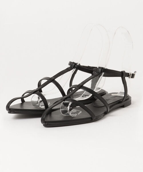 fredy emue(フレディエミュ)の「ヌードストラップフラットサンダル(サンダル・レディース・アイボリー/ブラック・S/M/L)」の12枚目の写真