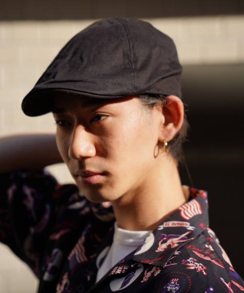 AVIREX（アヴィレックス）の「HUNTING / ハンチング（ハンチング/ベレー帽・メンズ・オリーブ系/ブラック・F）」の5枚目の写真