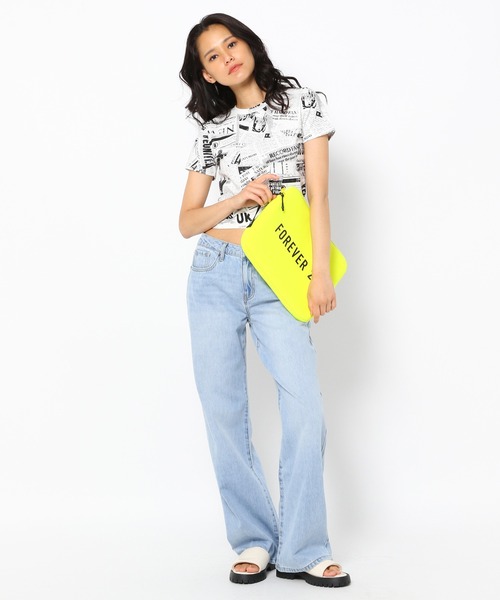 FOREVER 21（フォーエバー トゥエンティーワン）の「FOREVER21 PCケースバッグ（PC・タブレットケース・レディース・イエロー/グリーン系その他/ブラック/ピンク/ブルー・FREE）」の16枚目の写真