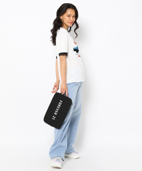 FOREVER 21（フォーエバー トゥエンティーワン）の「FOREVER21 PCケースバッグ（PC・タブレットケース・レディース・イエロー/グリーン系その他/ブラック/ピンク/ブルー・FREE）」の18枚目の写真