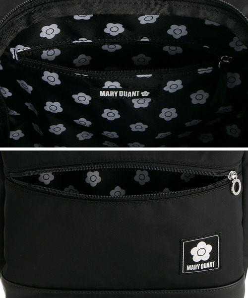 MARY QUANT(マリークワント)の「シンプルナイロン リュック(バックパック/リュック・レディース・ブラック/グレージュ・FREE)」の12枚目の写真