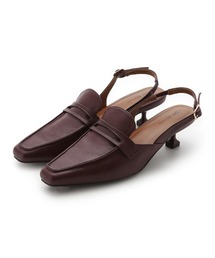 LILY BROWN | ペニーローファーミュール(パンプス)