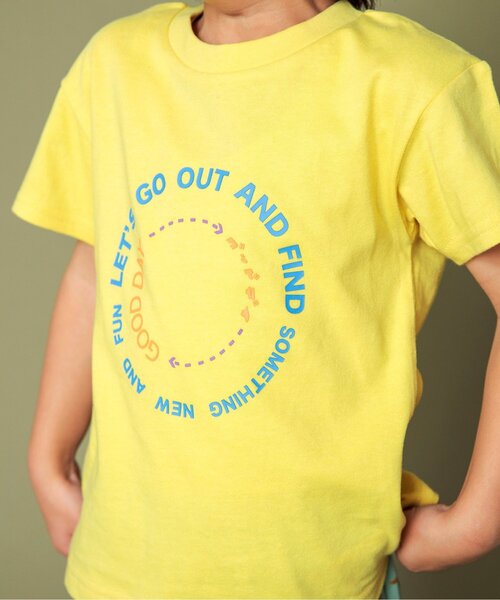 BREEZE(ブリーズ)の「【WEB限定/8柄展開】カラバリプリント半袖Tシャツ(Tシャツ/カットソー・キッズ・ベージュ/オフホワイト/ミント/チャコール/レモンイエロー/ピンク/パープル/レッド・100/140/80/110/120/130/90)」の18枚目の写真