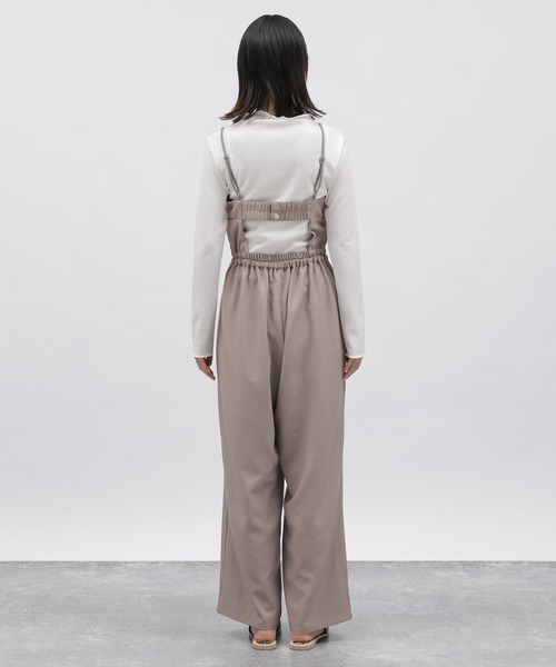 LAKOLE（ラコレ）の「ビスチェサロペット / 190615（サロペット/オーバーオール・レディース・ライトグレー/ブラック・SMALL/MEDIUM）」の12枚目の写真