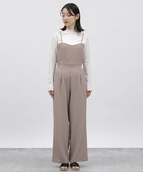 LAKOLE（ラコレ）の「ビスチェサロペット / 190615（サロペット/オーバーオール・レディース・ライトグレー/ブラック・SMALL/MEDIUM）」の13枚目の写真