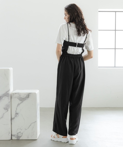 LAKOLE（ラコレ）の「ビスチェサロペット / 190615（サロペット/オーバーオール・レディース・ライトグレー/ブラック・SMALL/MEDIUM）」の17枚目の写真