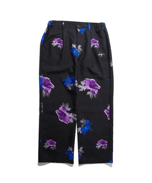 Subciety(サブサエティ)の「FLOWER PATTERN SLACKS(スラックス・メンズ・ブラック系その他/ブラック・MEDIUM/LARGE/X-LARGE/SMALL)」の3枚目の写真