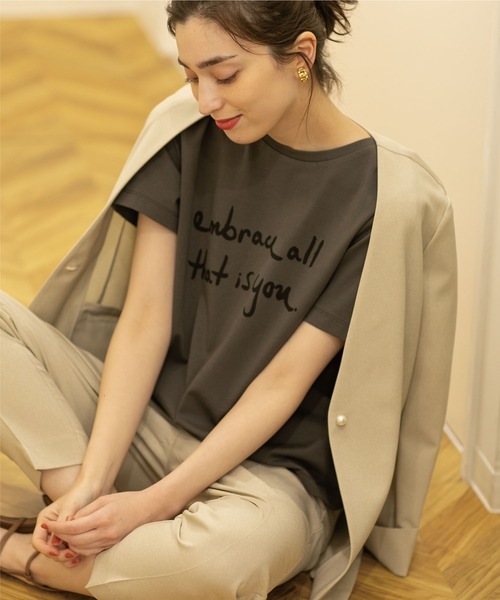 OPAQUE.CLIP（オペークドットクリップ）の「◆セットアップ対応 シガレットパンツ【洗濯機洗い可/BEAUTIFUL STRETCH/美脚シルエット】（その他パンツ・レディース・ネイビー/サンドベージュ/ブラック/ライトベージュ・34/36/38/40/42）」の20枚目の写真