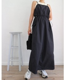TRUNC | Nylon Drawstring Camisole Dress(ワンピース)