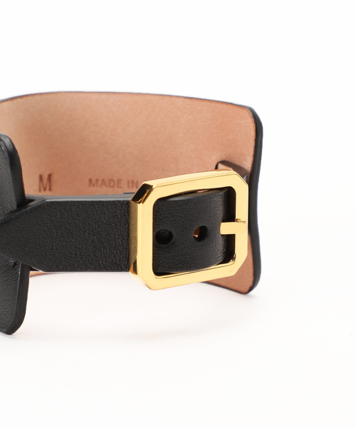 MAISON BOINET（メゾンボワネ）の「【MAISON BOINET / メゾンボワネ】チェーン*レザーブレスレット（ブレスレット・レディース・ブラック/ブラウン・MEDIUM）」の11枚目の写真