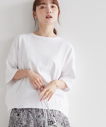 AMERICAN HOLIC | UVカット コクーン半袖カットプルオーバー(Tシャツ/カットソー)